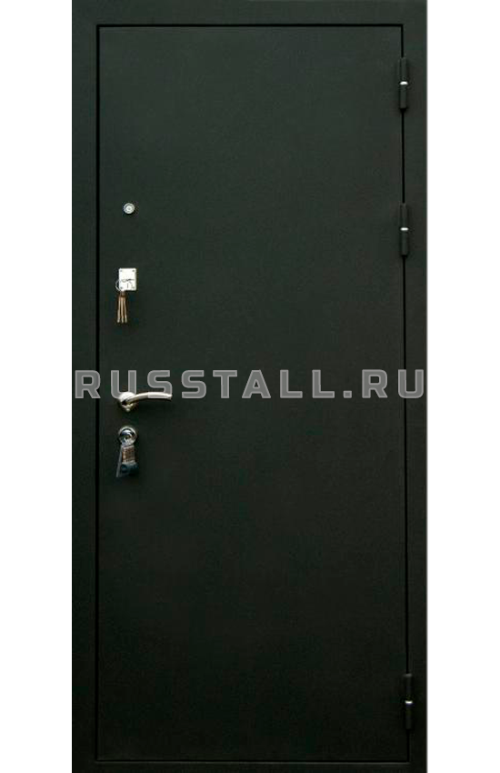 Порошковая входная дверь с МДФ RS61